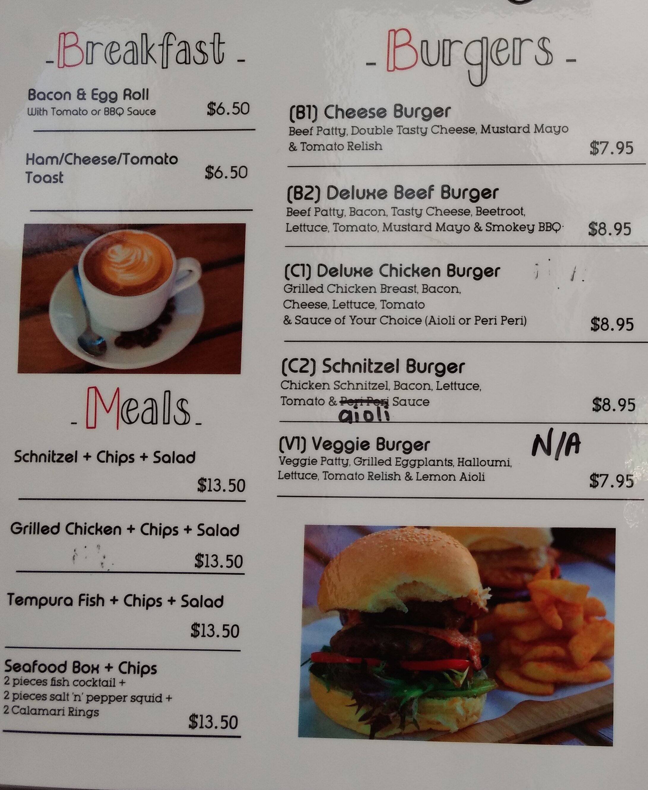 Burger Freight Menu, Menu for Burger Freight, Macquarie Park, Sydney