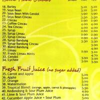Village Park Menu Menu Untuk Village Park Damansara Utama Selangor