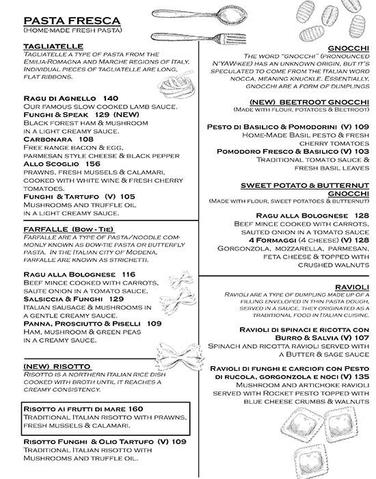 Menu at The Woodlands Eatery restaurant, Cape Town, 8 Breda St