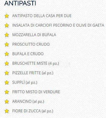 Menu de Locanda dei Girasoli