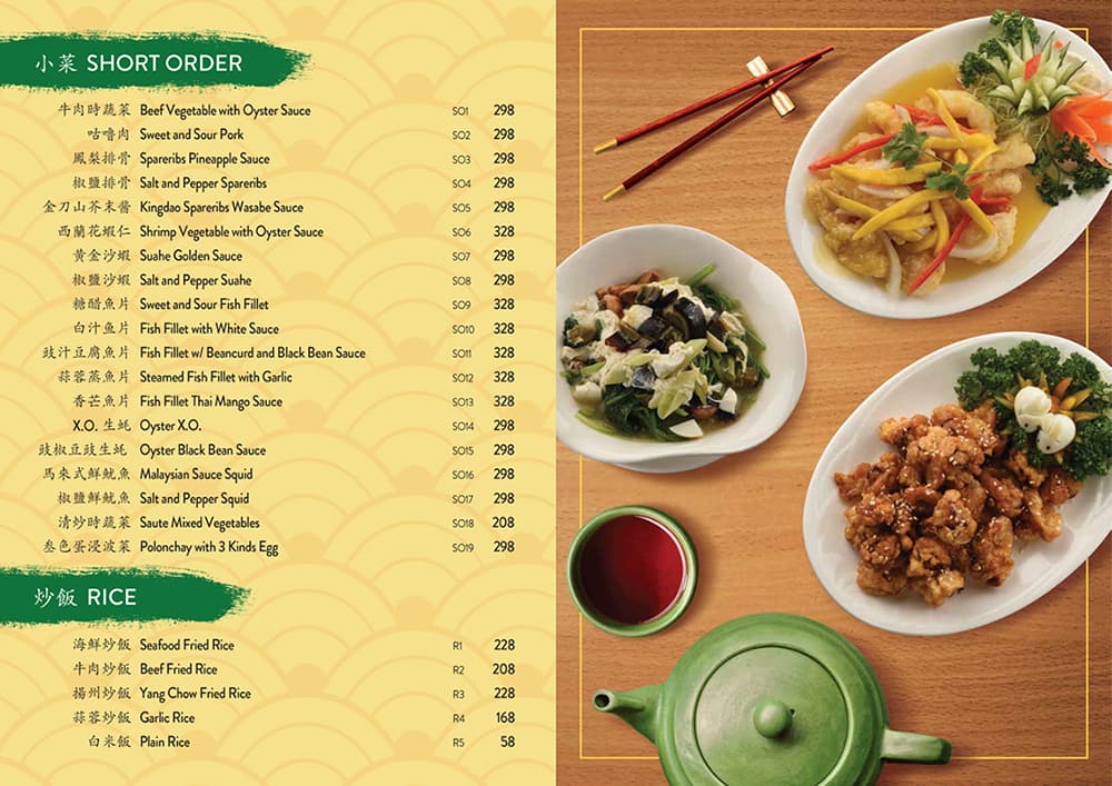 Menu at 28 Treasures HK Roast + Dimsum, Quezon City