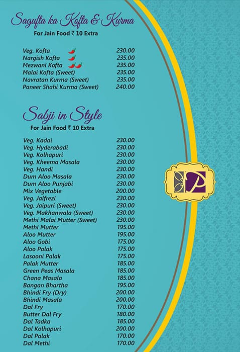 Parivar Veg Restaurant Best family Restaurant menu