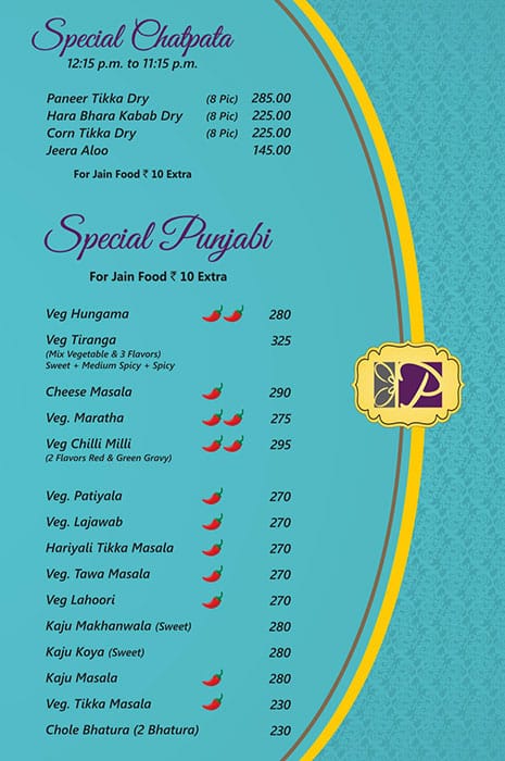 Parivar Veg Restaurant Best family Restaurant menu