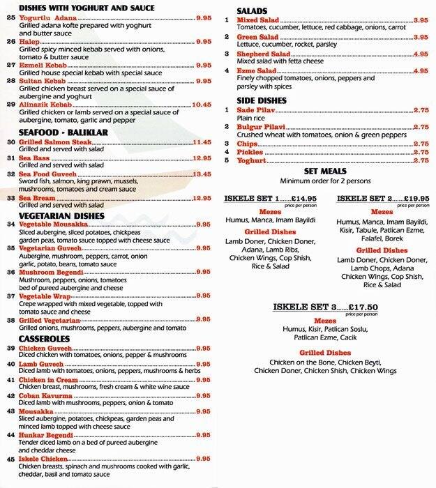 charcoal kebab kenton restaurant, Rd Iskele Menu at London, Church 89