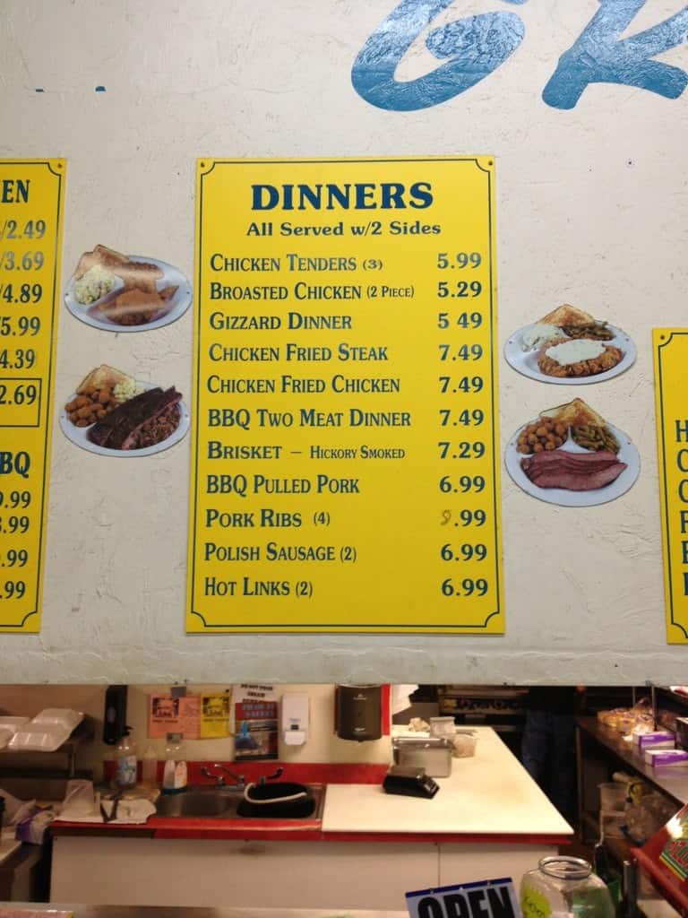 Four Corner's Gas and Grill Menu Urbanspoon/Zomato