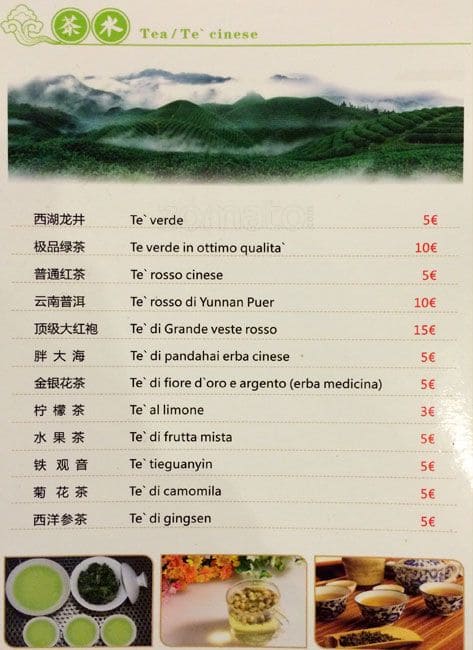 Menu di Elsi Bar 