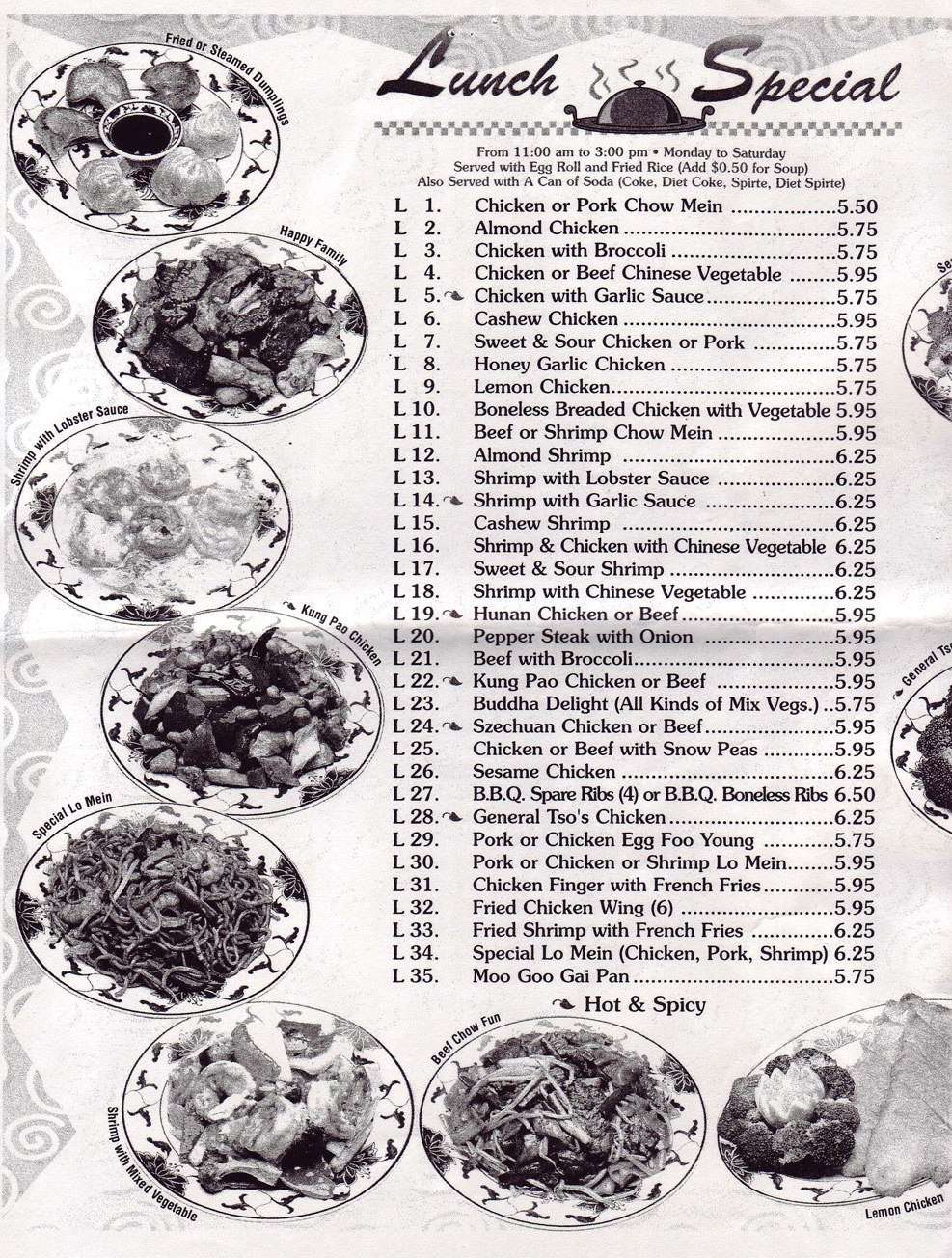 Carta de Lucky Express
