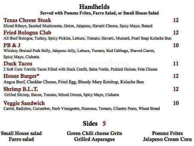 Menu At Fixture Kitchen And Social Lounge Cafe Fort Worth Kitchen And Social Lounge Cafe Fort Worth