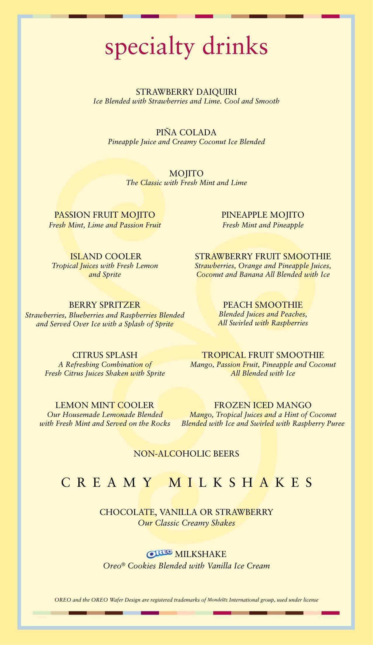 Cheesecake Factory Lunch Menu Pdf Prices