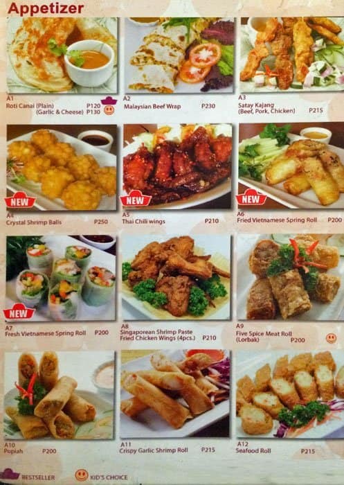 Sentosa Menu, Menu for Sentosa, Ortigas, Mandaluyong City - Zomato ...