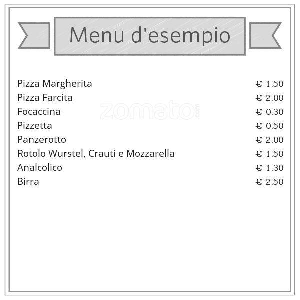 Menu di Punto Caldo 