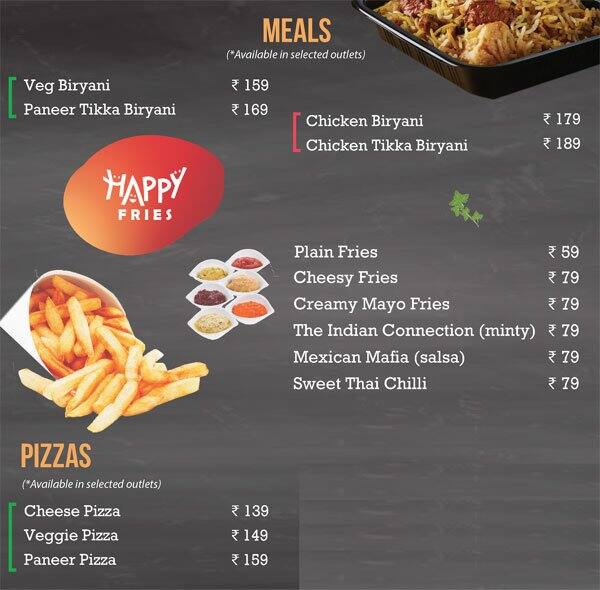 Menu at Wraps & Rolls, Mumbai, 3R8P+XPG