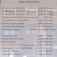 I Pesciolini Menu Menu For I Pesciolini Porta Romana Milano