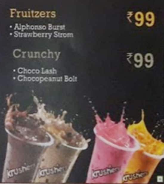 Menu at KFC, Mumbai, Sagar Heights