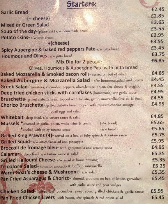 Small & Beautiful Menu, Menu for Small & Beautiful, Highbury, London ...