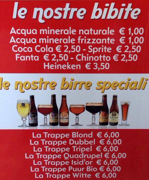 Menu di Amsterdam Chips 