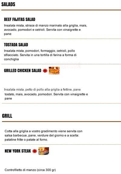 Menu di Cactus Juice 