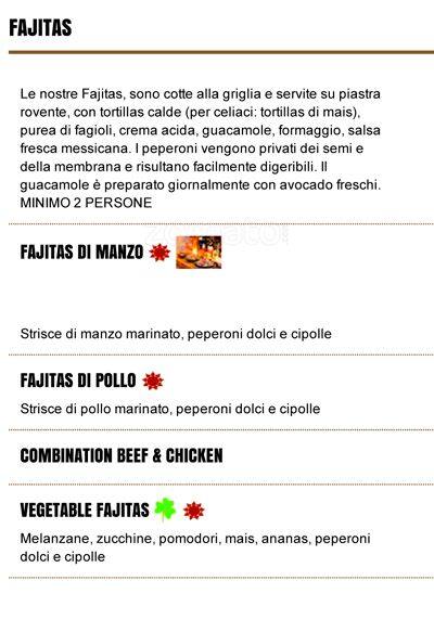 Menu di Cactus Juice 