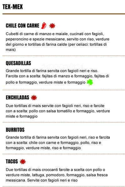 Menu di Cactus Juice 