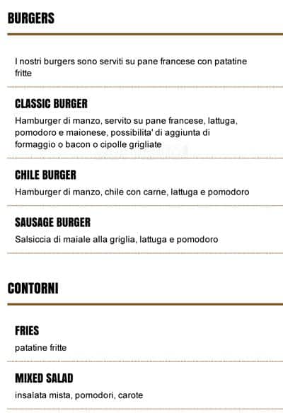 Menu di Cactus Juice 