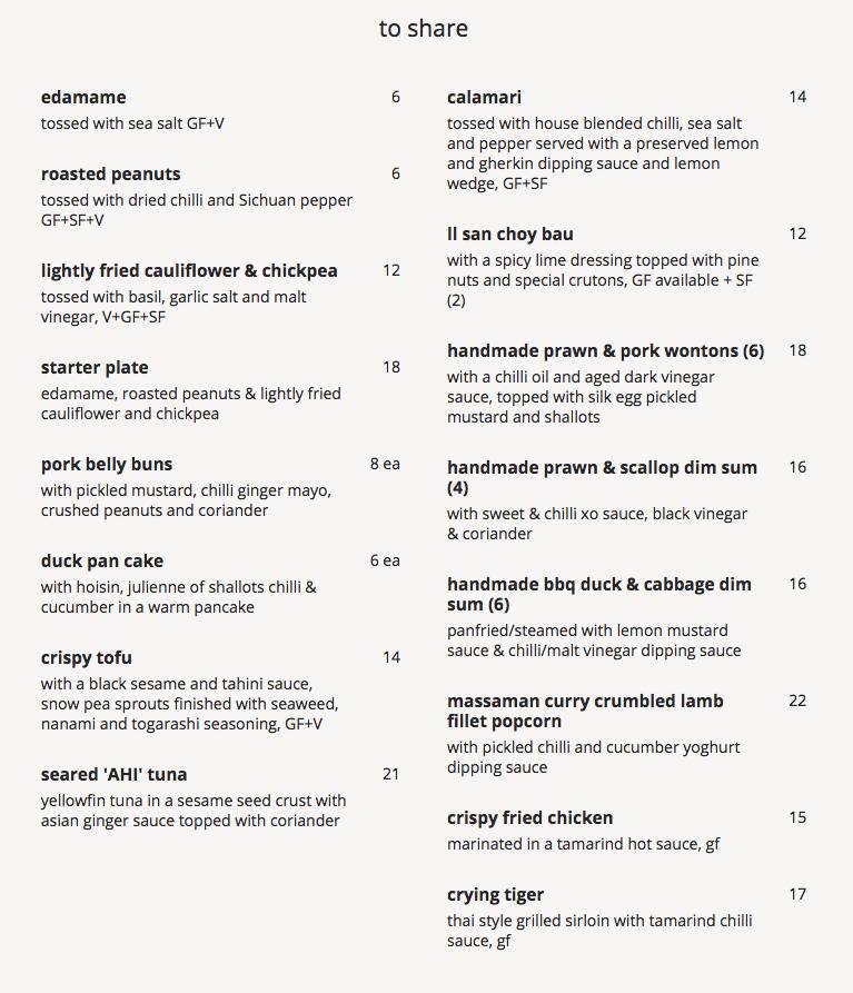 LL Wine & Dine Menu, Menu for LL Wine & Dine, Potts Point, Sydney ...