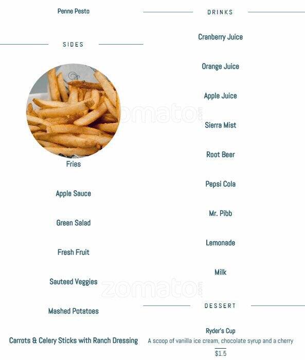 Carta de Johnny Garlic's