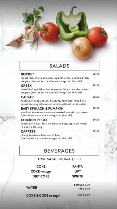 Arancini Menu, Menu for Arancini, Marrickville, Sydney - Urbanspoon/Zomato