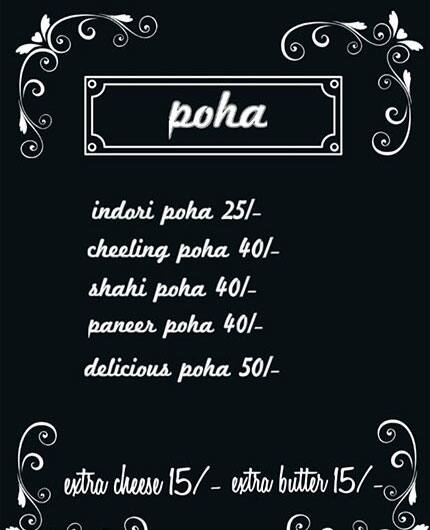 KAFFE-INN BY DELICIOUS NIGHT RASOI menu