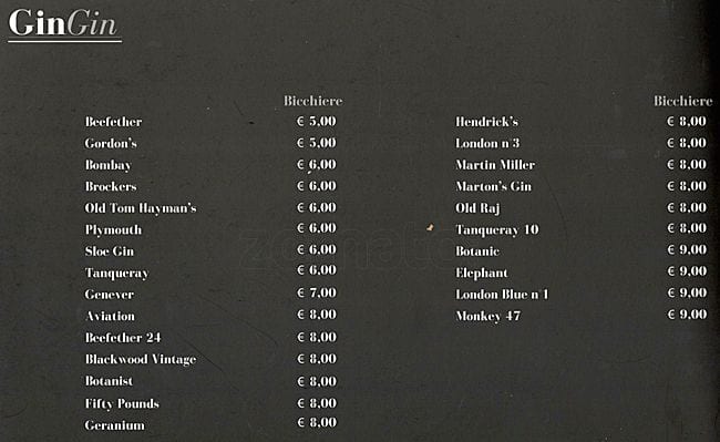 Menu di Straripa Bar Art & Friends Ristorante 