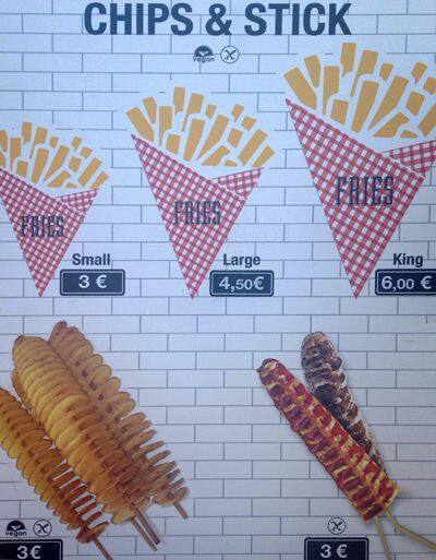 Menu di Fries 