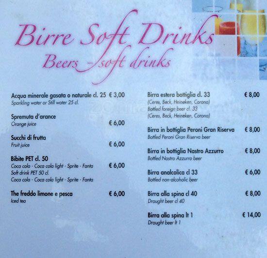 Menu di Puro Gusto 