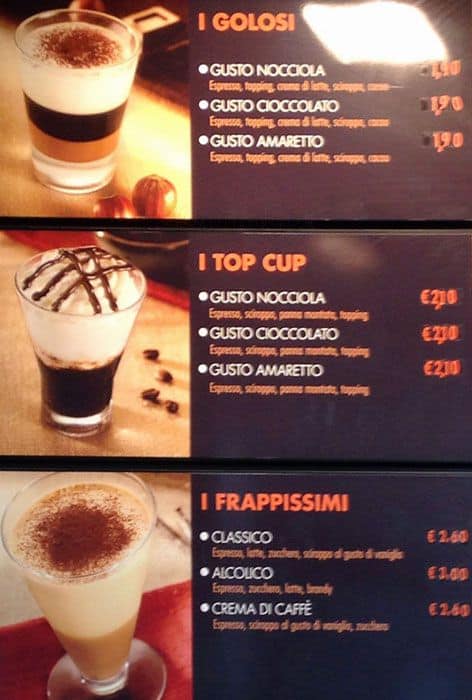 Menu di Puro Gusto 