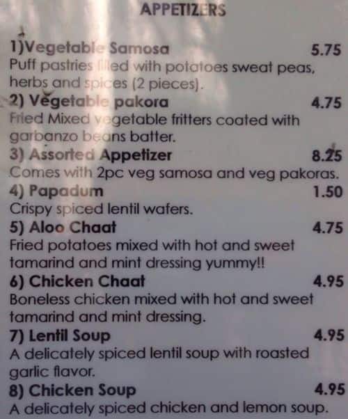 Saffron Grill Menu, Menu for Saffron Grill, Western Addition, San