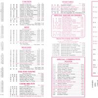 Hunan K Restaurant Menu Menu For Hunan K Restaurant Spartanburg Greenville