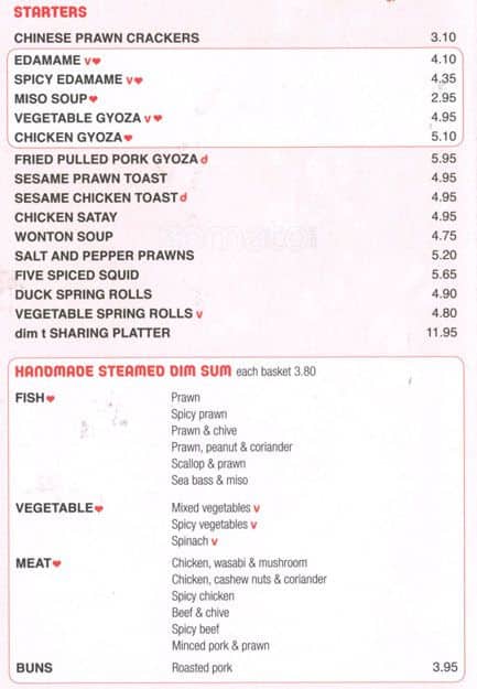 m.e.a.t. menu