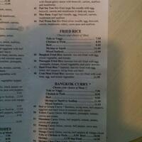 Bangkok Thai Kitchen Menu Menu For Bangkok Thai Kitchen Hyannis