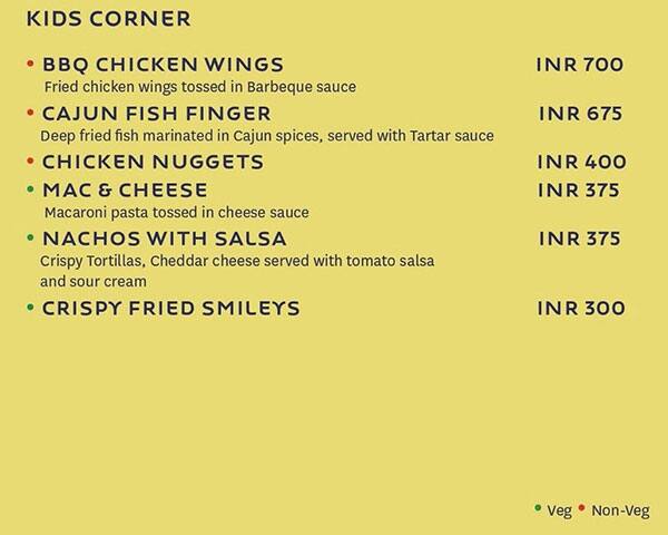 Sampan - Novotel Mumbai Juhu Beach menu