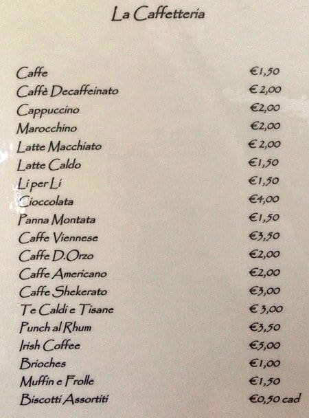 Menu di Viola Wine & Cocktail 