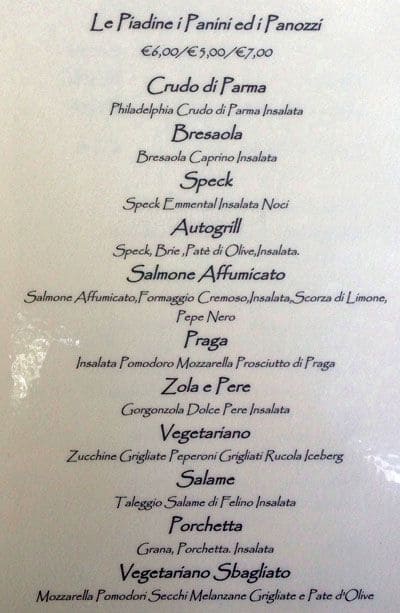 Menu di Viola Wine & Cocktail 