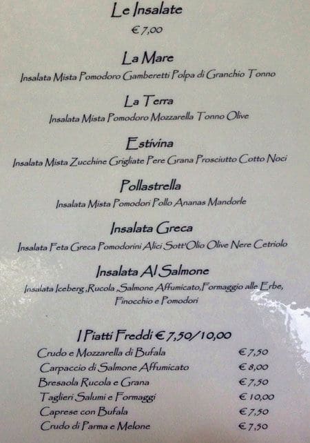 Menu di Viola Wine & Cocktail 