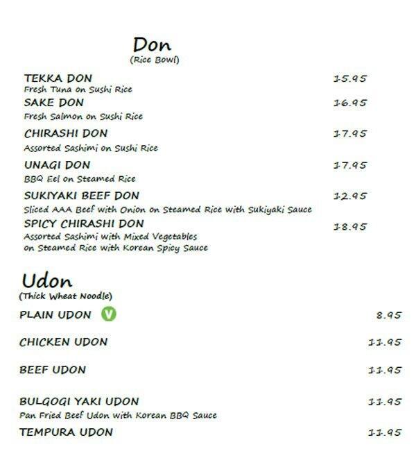 Red Ember menu