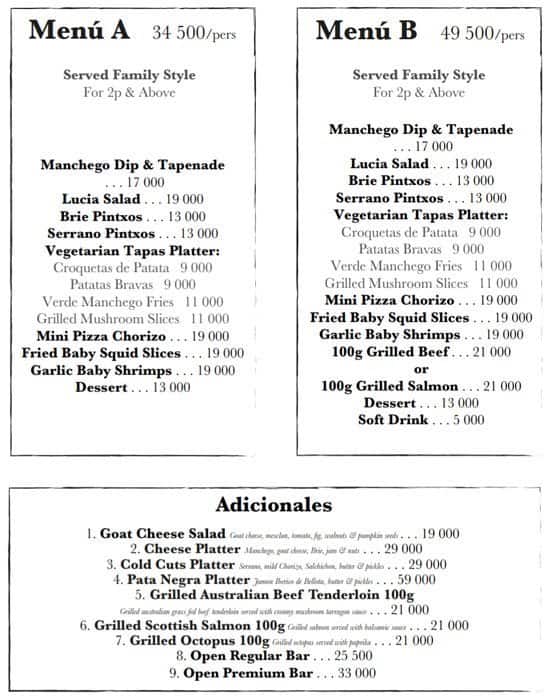 Casa Lucia Menu, Menu for Casa Lucia, Jbeil, Jbeil District Zomato