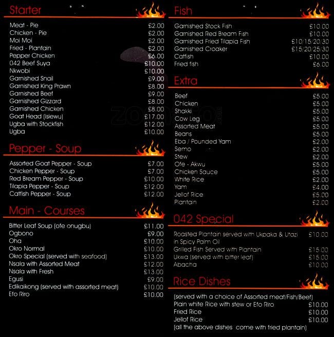 042 Menu, Menu for 042, Leytonstone, London - Zomato UK 042 Menu, Menu for 042, Leytonstone, London - Zomato UK