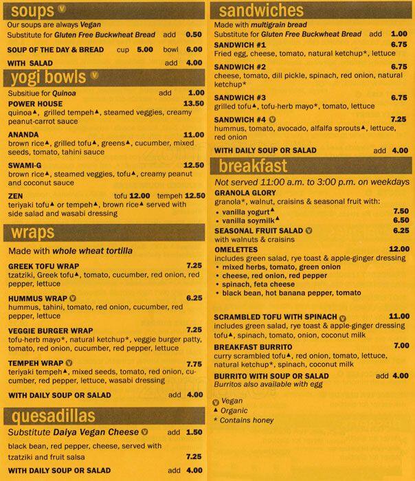 Sejuiced Menu, Menu for Sejuiced, Kitsilano, Vancouver Urbanspoon/Zomato
