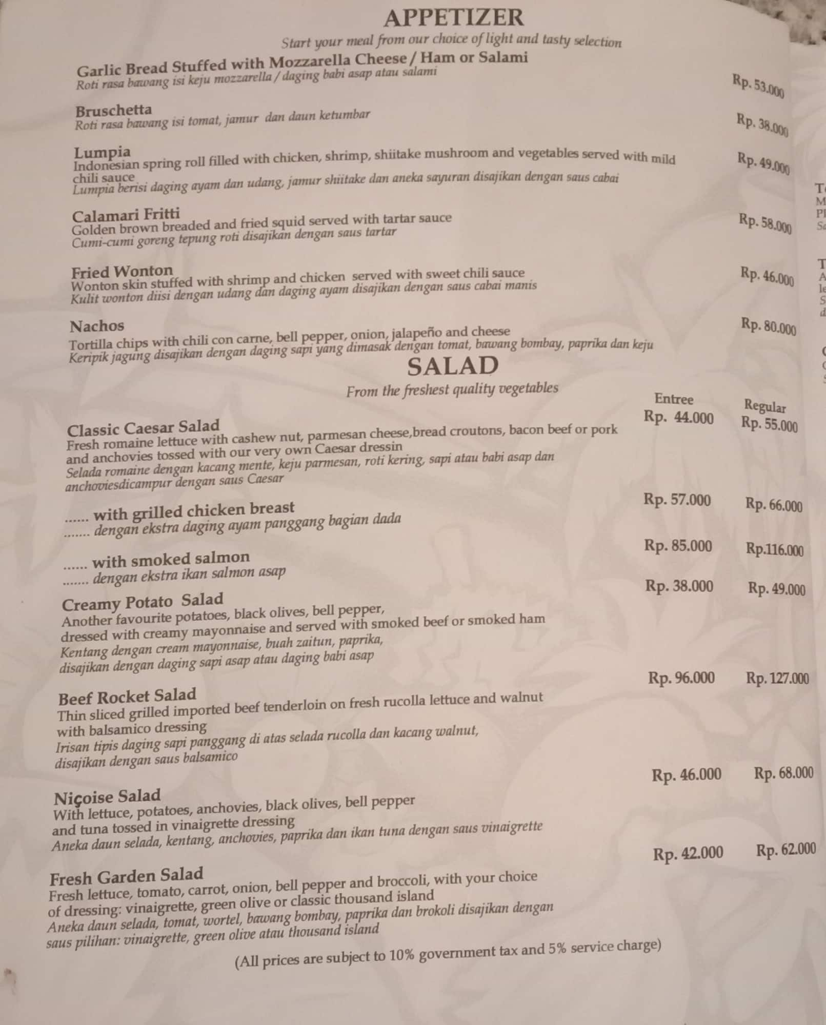 Bali Bakery Menu, Menu untuk Bali Bakery, Kuta, Bali - Zomato Indonesia