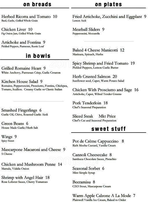 Kitchen House Menu Menu For Kitchen House Richland Kalamazoo