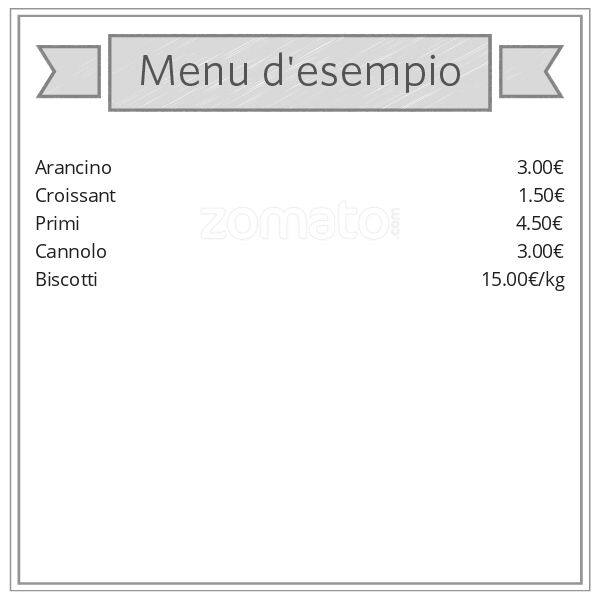 Menu di Amor Di Sicilia 