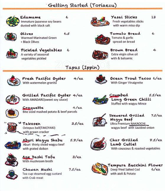 Big Stone Menu, Menu for Big Stone, North Sydney, Sydney Urbanspoon