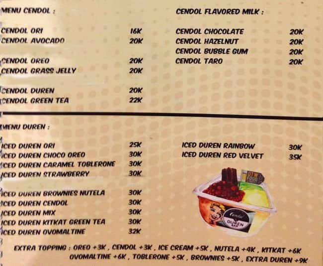 Otw Food Street Menu Menu Untuk Otw Food Street Beji