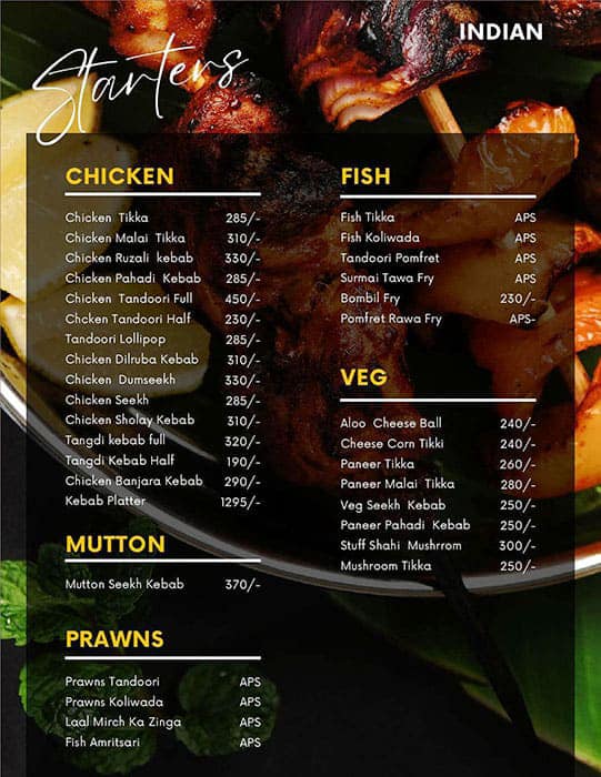 Menu of Chala Basuya Bar & Kitchen, Mahim, Mumbai